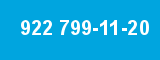 922 799-11-20 922 799-11-20